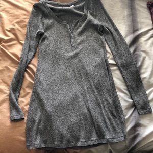 Long sleeve sweater dress